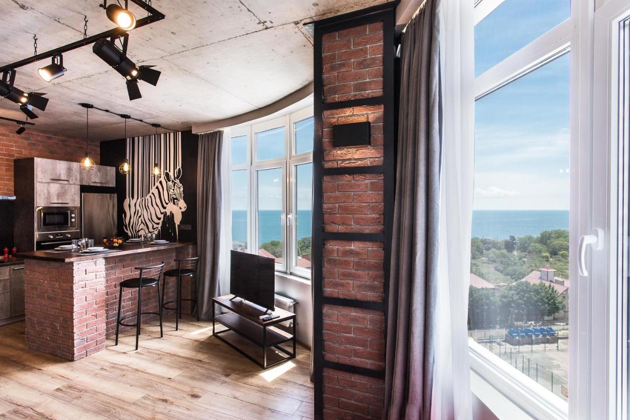 Ferienwohnung Arcadia Loft Style Odessa Exterior foto